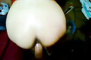 Kinky non-professional dark brown receives busy with engulfing my buddy's dong