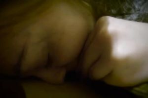 Cute legal age teenager working her face hole lips on a hard wang in arousing amateur movie