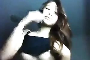 Cute all natural Asian girlie demonstrated me her taut ravishing bumpers