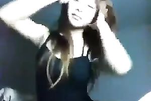 Cute all natural Asian girlie demonstrated me her taut ravishing bumpers