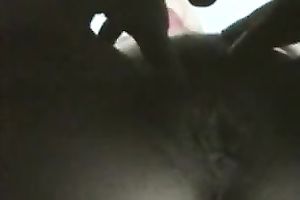 Licking gently the twat of a obscene prostitute on cam