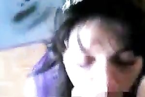 Attractive Sicilian cheating wife engulfing my rod balls deep