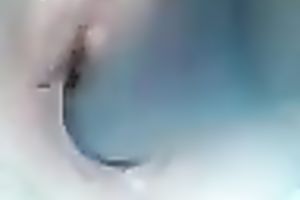 Ugly twat of my fuck buddy very closeup with sex toy