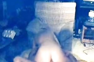 Amazing lengthy haired bootyful chick rides strong cock in cowgirl pose