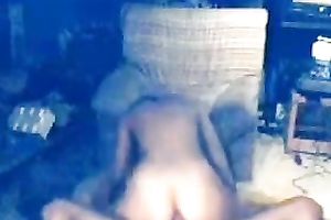 Amazing lengthy haired bootyful chick rides strong cock in cowgirl pose