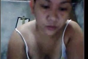 Sexy and breasty girl flashes her hot titties on camera in bathroom