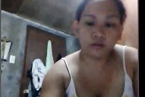 Sexy and breasty girl flashes her hot titties on camera in bathroom