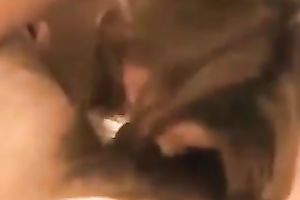 Hot fascinating and hawt dark brown slutwife of my buddy likes blowing his schlong