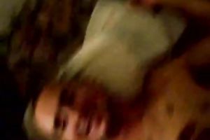 Cock longing dark haired hussy gives me craziest oral for cash