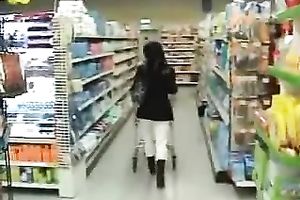 Just having joy on the parking lot with lascivious brunette hair