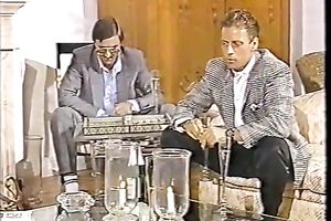 Cocky stud wildly fucks lustful pleasing sweetheart on his ottoman