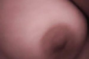 Amateur lusty large breasted slutty wife with large rack is ready for some fuck