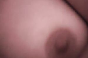 Amateur lusty large breasted slutty wife with large rack is ready for some fuck