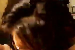 Got this hot and lascivious Asian hooker to polish my balls and chocolate hole