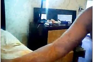 Amateur web camera slutty wife with large rack and corpulent hips went solo to masturbate snatch