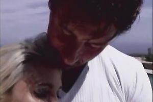 Sizzling sexy blond white hottie wants to be fed with a pecker