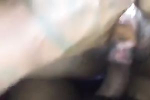 I push hard constricted moist slit of extremely naughty ebon honey