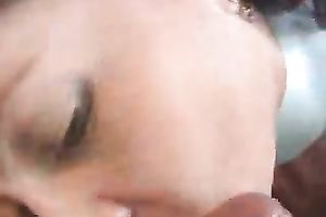 Redhead library worker gives me unforgettable oral stimulation