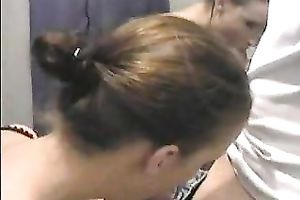 Shopping time fellatio by my lusty brown haired girlfriend