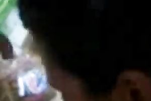 My buxom girlfriend gives me one hell of a oral-service