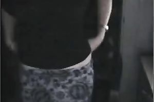 My perverted non-professional all natural breasty blond flashes her large boobies