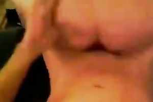 Tattooed excited lengthy haired brunette nympho was topping my buddy for pleasure