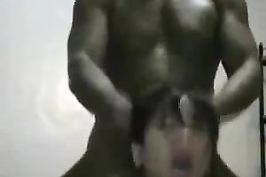 My dark pecker felt so valuable in her constricted Asian love tunnel