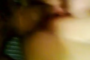 Pale skinned woman fucking passionately in a missionary position