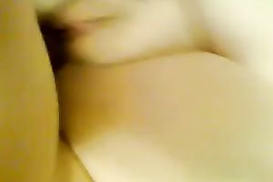 Pale skinned woman fucking passionately in a missionary position