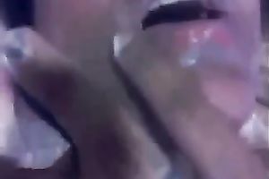 Stunning Pakistani juvenile honey orgasming during masturbation