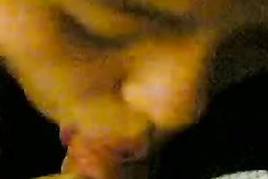 Asian playgirl happily sucked her boyfriend's knob in the early morning