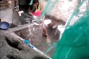 Chubby dark brown neighbour works hard on my firm 10-Pounder