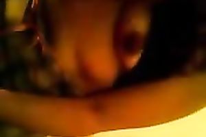 Cute and shaggy hair girlfriend taking off my panties to reach my 10-Pounder