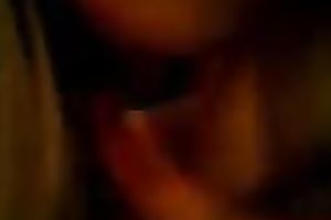 Cute and shaggy hair girlfriend taking off my panties to reach my 10-Pounder