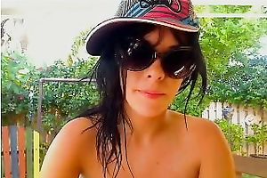 Tight gymnast playgirl works out on horizontal bar absolutely stripped