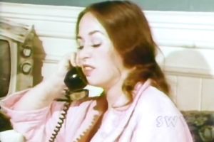 Beautiful and plumpy vintage redhead can't live without rod engulfing