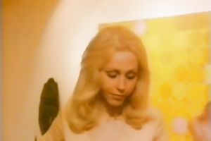 Awesome sex with hot and perverted blondie in her bedroom