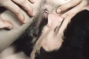 Cute and skinny blond classic milf having sex on the floor