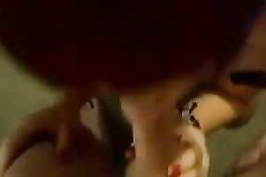 My hard ramrod disappears in her unfathomable face hole and I feel the heat of her tonsils