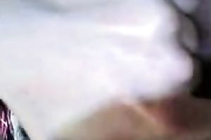 My freaky Japanese legal age teenager girlfriend stuffs her twat with all kinds of things