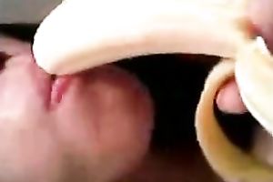My freaky Japanese legal age teenager girlfriend stuffs her twat with all kinds of things