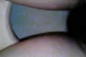 My freaky Japanese legal age teenager girlfriend stuffs her twat with all kinds of things