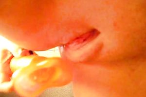 Plump girlfriend of mine likes fondling her cooch with sex toy