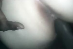 Fat pale skin white butt craved for me to approach her from behind