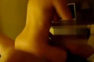 My bosomy cheating wife takes a ride on my 10-Pounder in homemade episode