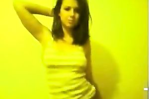 Two sexy lesbo college gals on livecam flashing tits