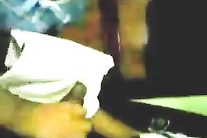 Desi unattractive whore in traditional suit was engulfing her impure man's pecker