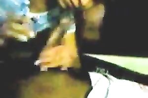 Desi unattractive whore in traditional suit was engulfing her impure man's pecker