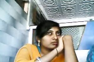 Gorgeous and shy Indian legal age teenager honey doesn't wish sex on cam