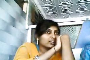 Gorgeous and shy Indian legal age teenager honey doesn't wish sex on cam